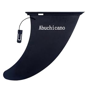 SHAPERS サーフボードフィン 3枚セット ブラック・ブルー Amazon | WOWSEA SUPボード専用 センターフィン パドルボード